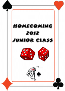 school custom playing cards