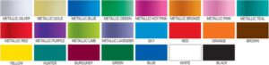 playing-card-foil-colors Hot stamp colors for foil stamped playing cards