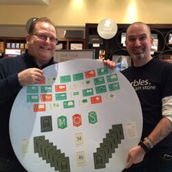 Marbles Letter Tycoon Table