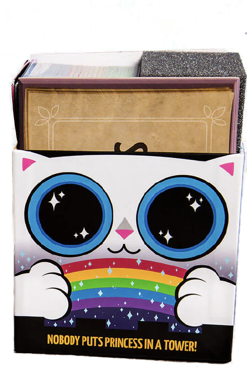A box for the game Sparkle Kitty: Manufactured by Ad Magic