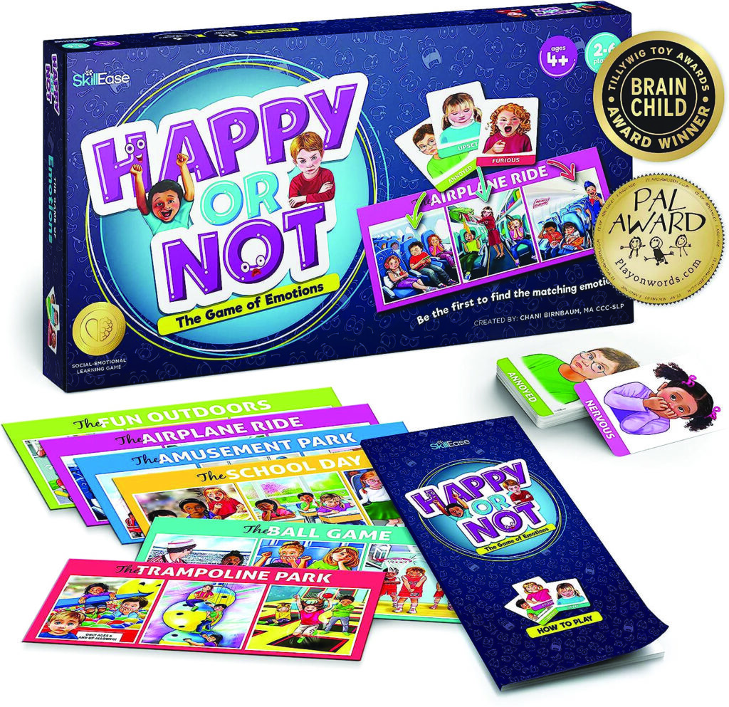 Educational Card Game: Happy Or Not