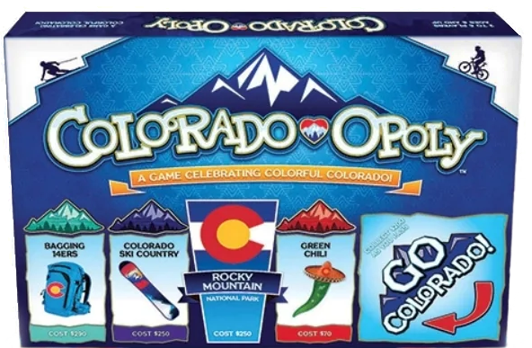 Colorado•Opoly: Board Game manufactured by Ad Magic