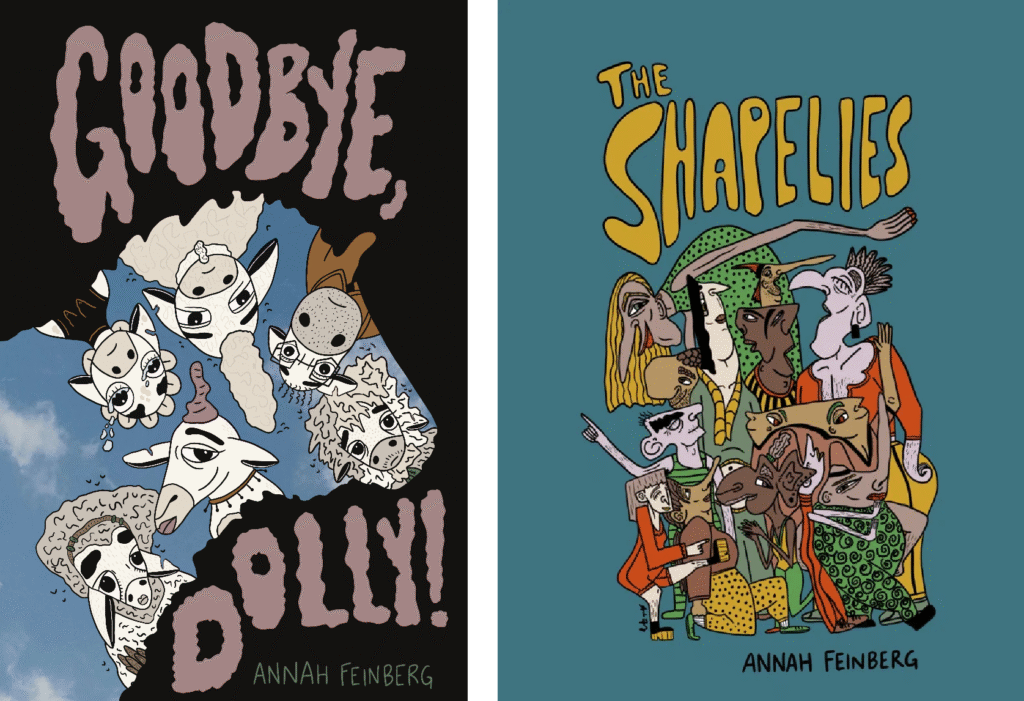 Goodbye, Dolly & The Shapelies by Annah Feinberg, printed by Ad Magic