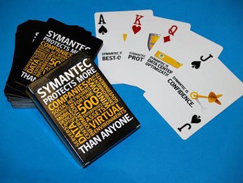 #8 - Symantec Playing Cards - Top 10 Custom Playing Card Decks